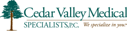Cedar Valley Medical Specialists logo - Horizontal